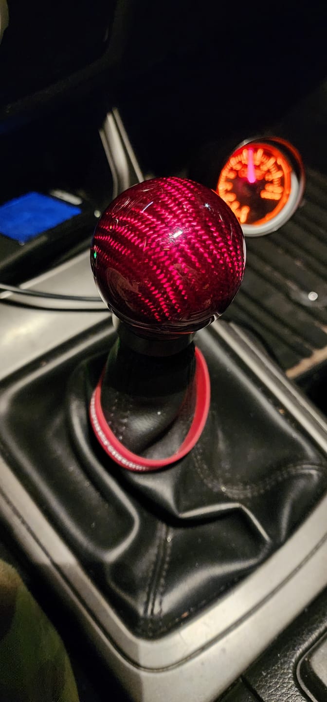 Customer photo review of Damaged Shift Knobs