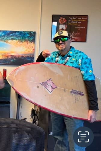 Customer photo review of Super Stretch - Kona Big Wave Hawaiian Shirt