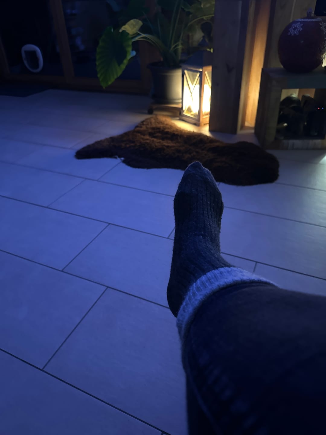 Customer photo review of Alpaka Umschlagsocken