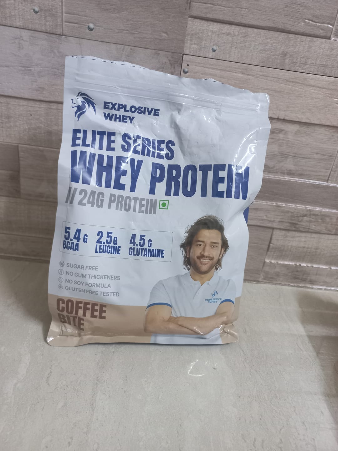 Customer photo review of Elite Series Whey Protein
