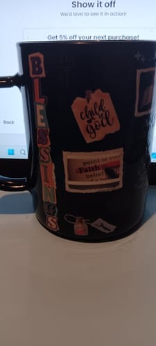 Wuandalyn D. review of 17 oz Glass Color Mugs image 1 out of 1