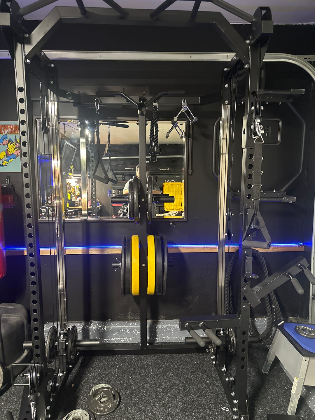 Customer photo review of K6-1.0 All-in-One Power Rack Functional Trainer