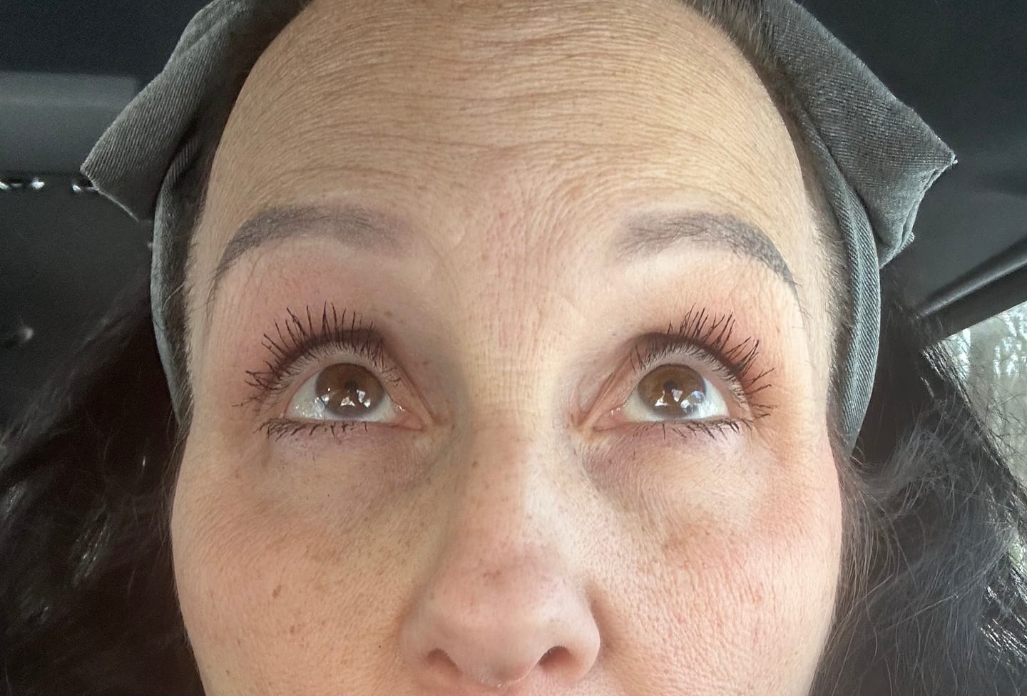 Customer photo review of EYELASH GROWTH SOLUTION