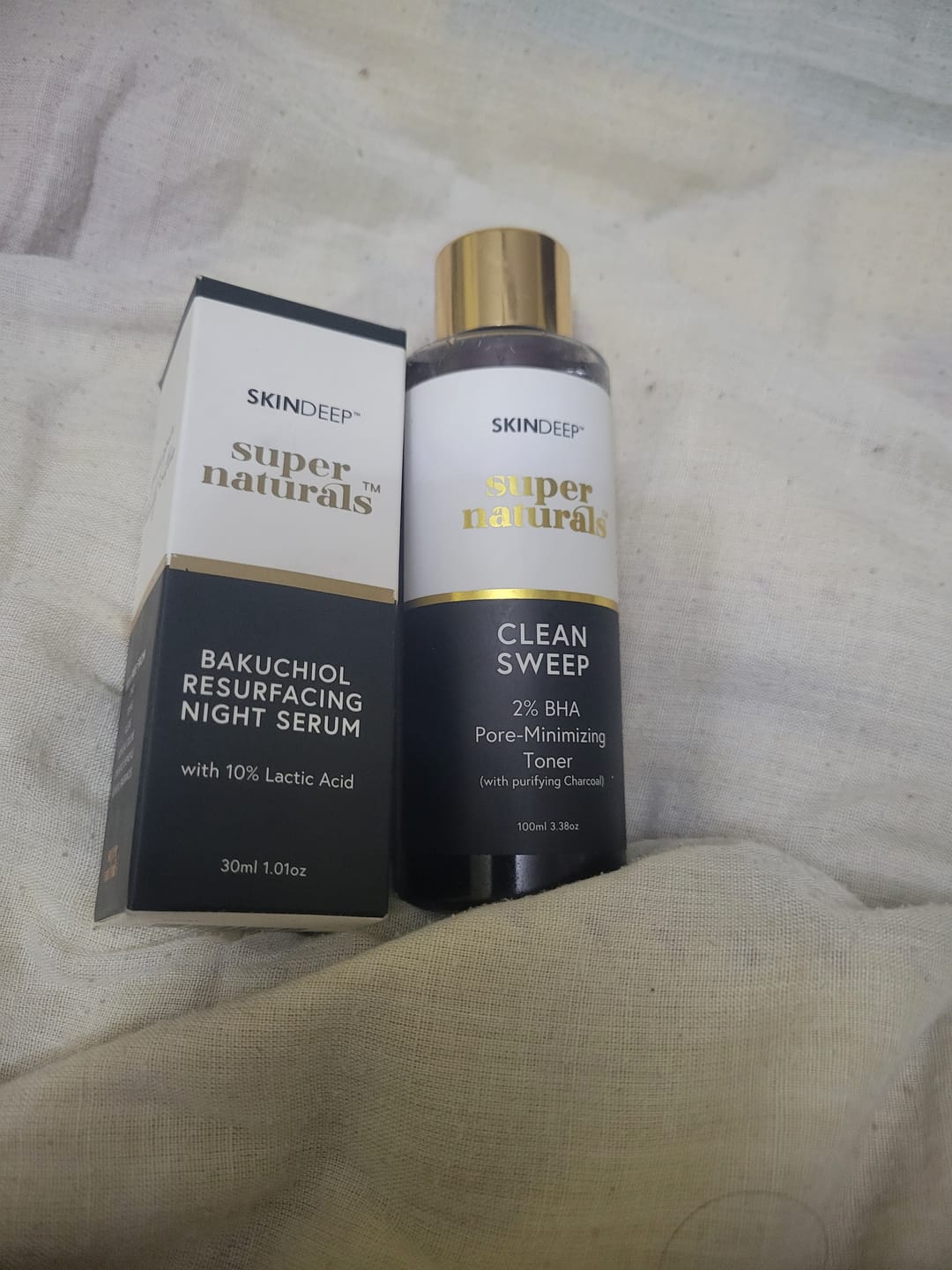 Customer photo review of CLEAN SWEEP - 2% BHA Pore-Minimizing Toner (w/ purifying Charcoal)