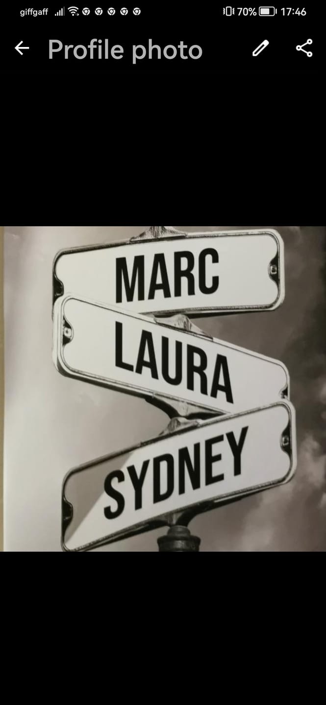 Customer photo review of NAMES ONLY STREET SIGN by Cstm Canvas