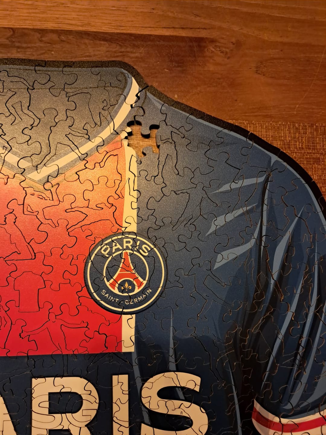 Customer photo review of Maillot PSG® - Puzzle en Bois