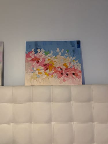 Customer review photo for COLORFUL PAINTING #CA129