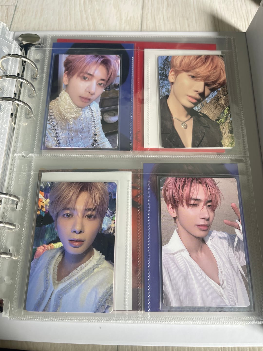 Customer photo review of [Version 2] Custom A5 pages - 4-Pocket - Standard Photocard