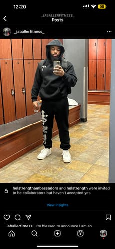 Customer photo review of Eternal Joggers
