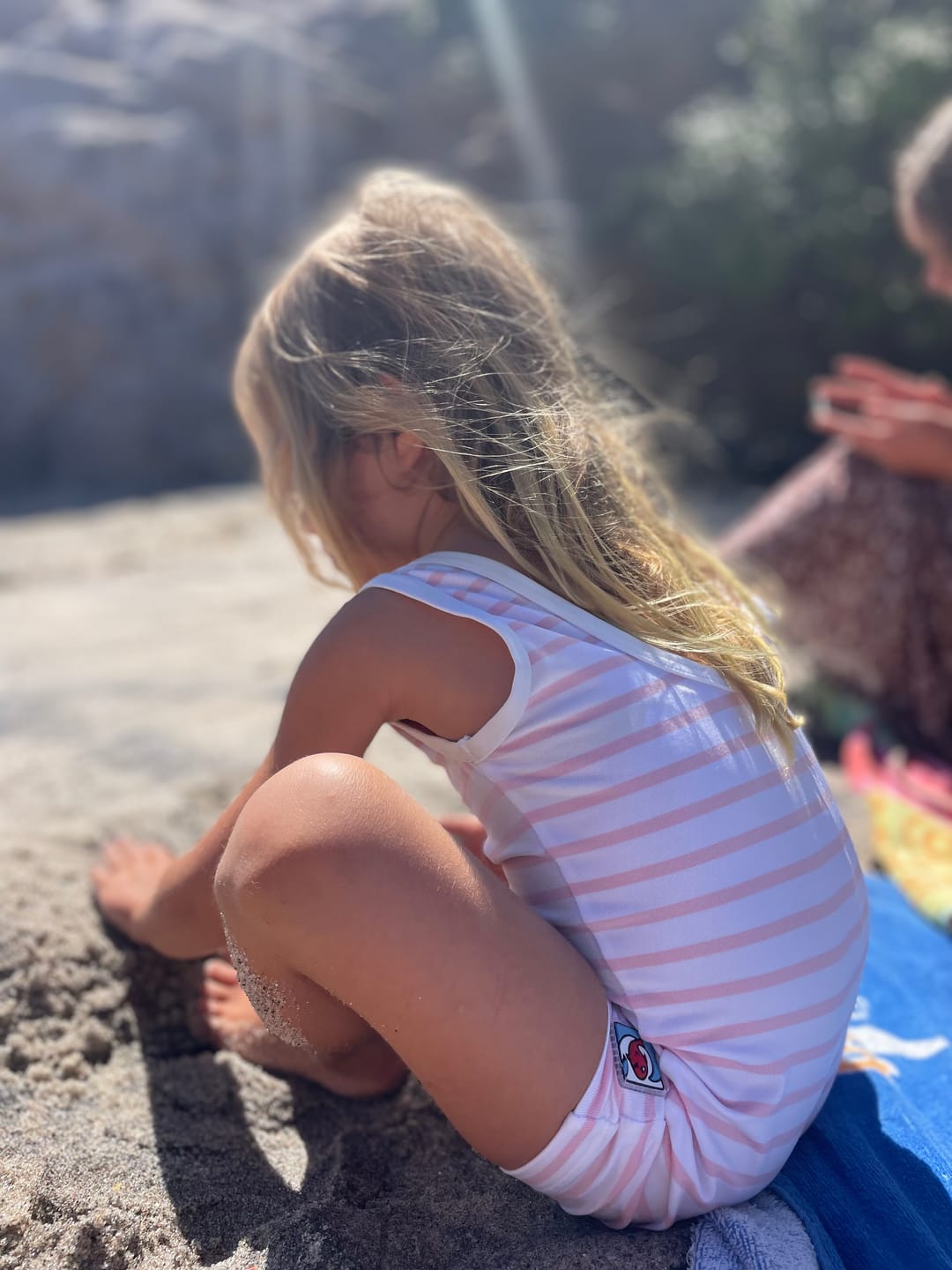Customer photo review of Girls Vintage Bather Swimsuit