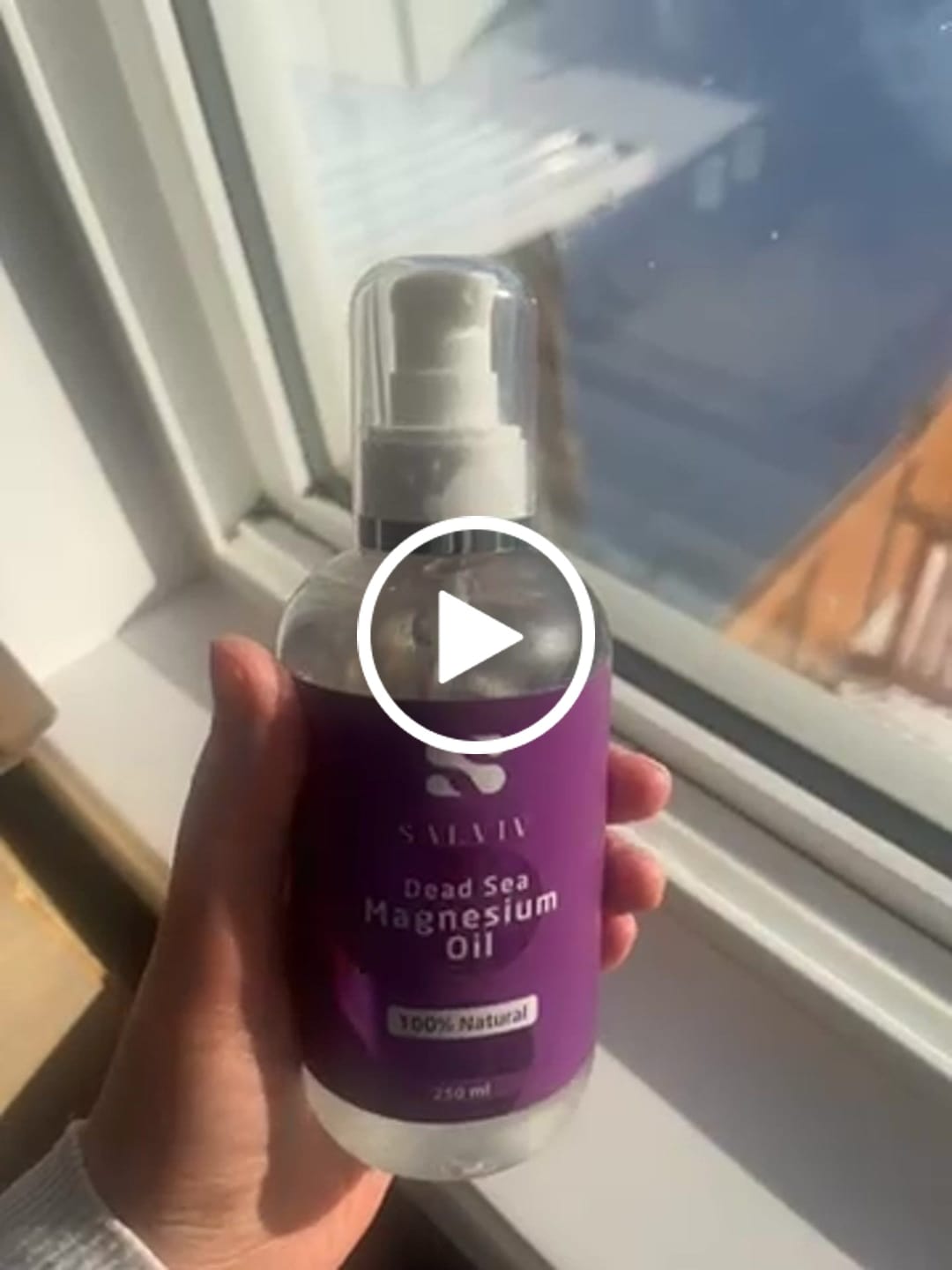 Customer video review of Salviv Dead Sea Magnesium Oil