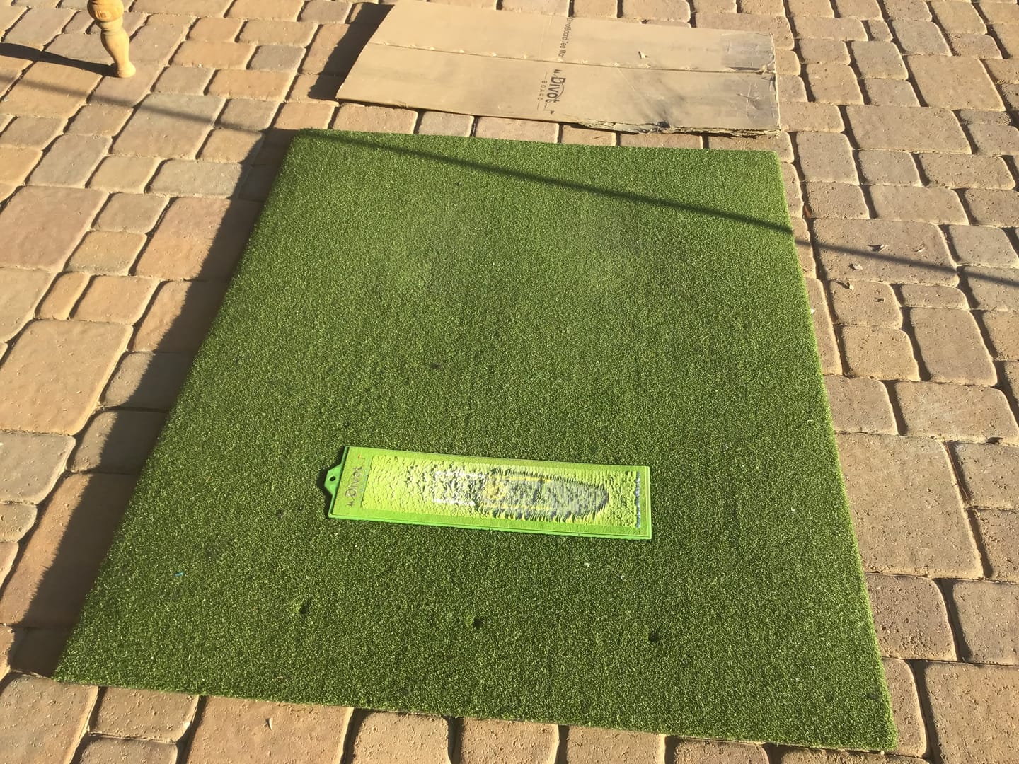 Customer photo review of Divot Board Replacement Pad