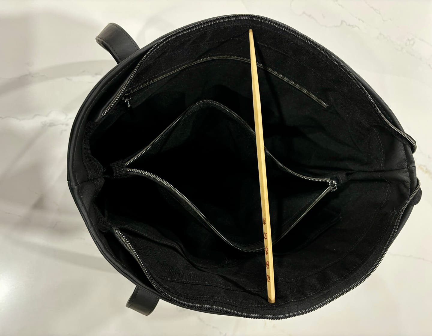 Customer photo review of Black  - Midweight Water Resistant Canvas