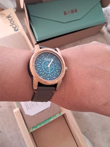 Customer photo review of Reloj Nahual Turquesa 3.5cms por Eclock