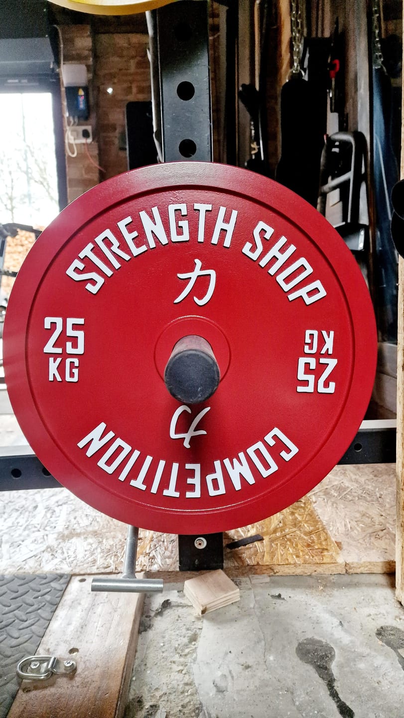 Customer photo review of Strength Shop Calibrated Plates - IPF Approved