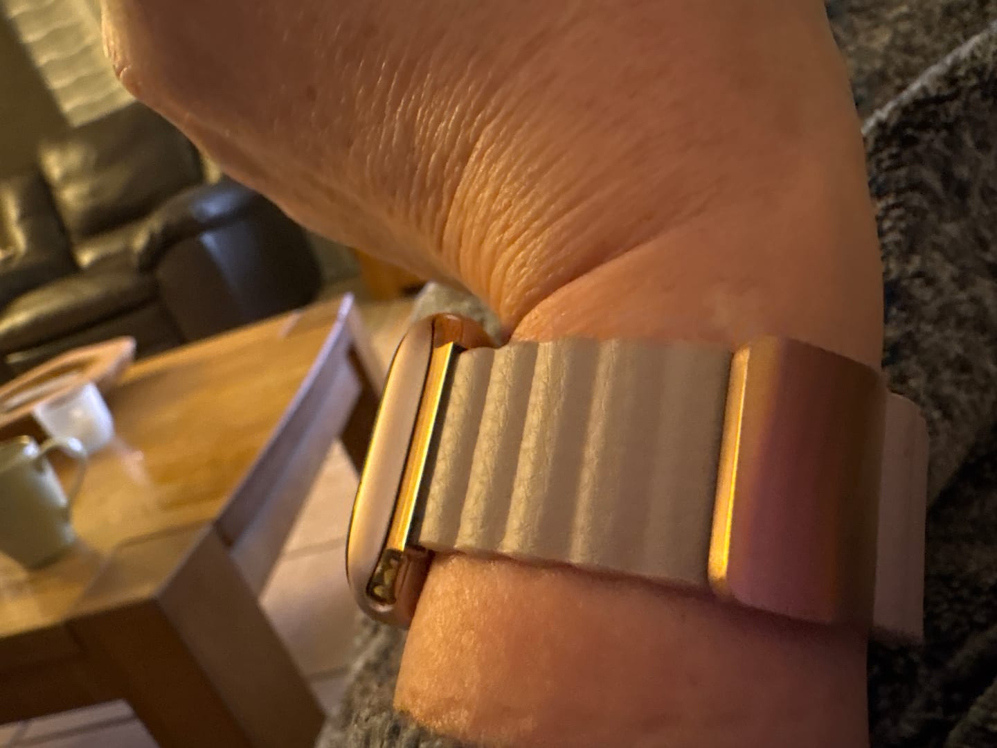 Customer photo review of Apple Watch Lederband "Mady"
