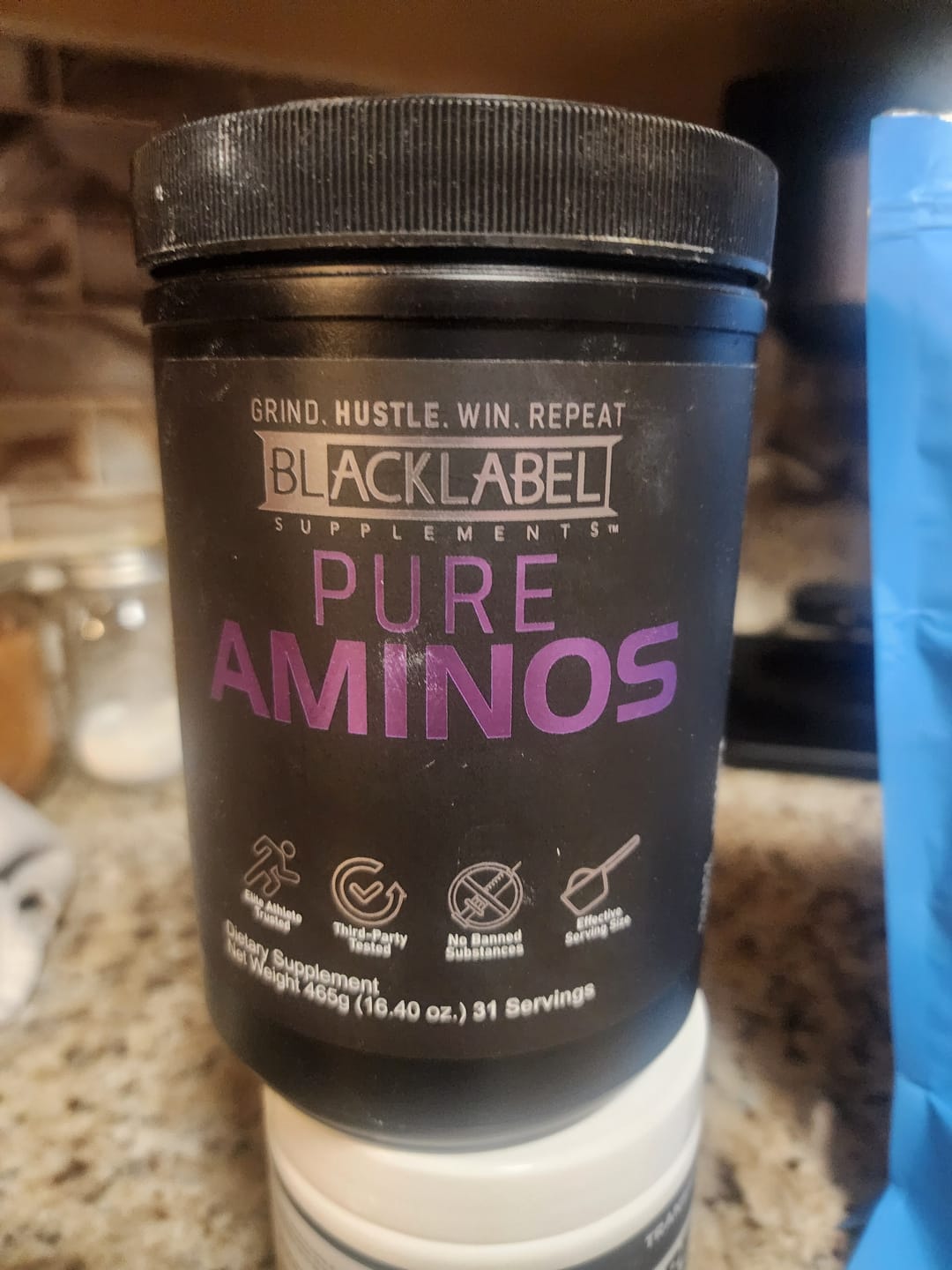 Customer photo review of PURE AMINOS