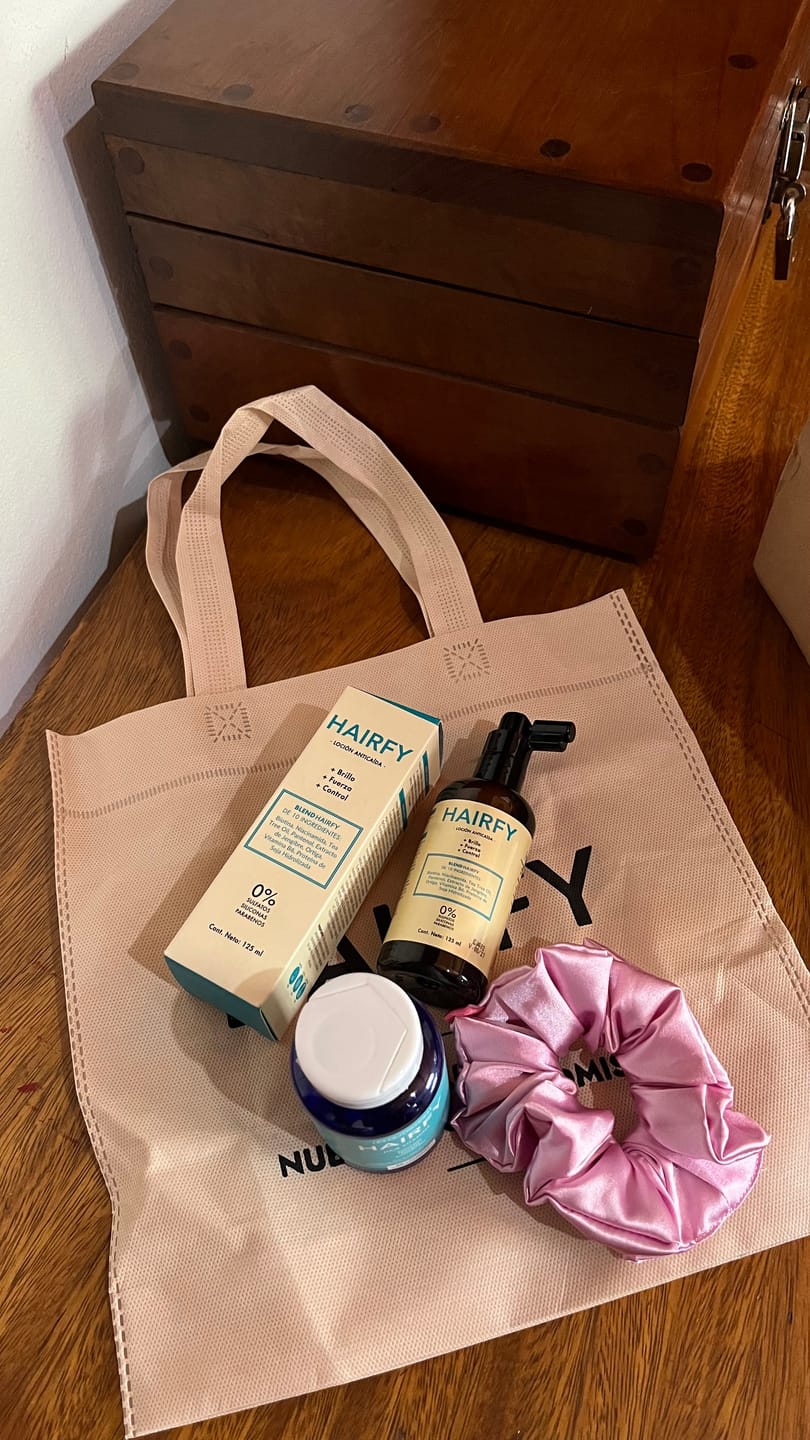 Customer photo review of Vitaminas Hairfy