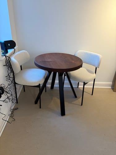 Customer photo review of Round Dining Table
