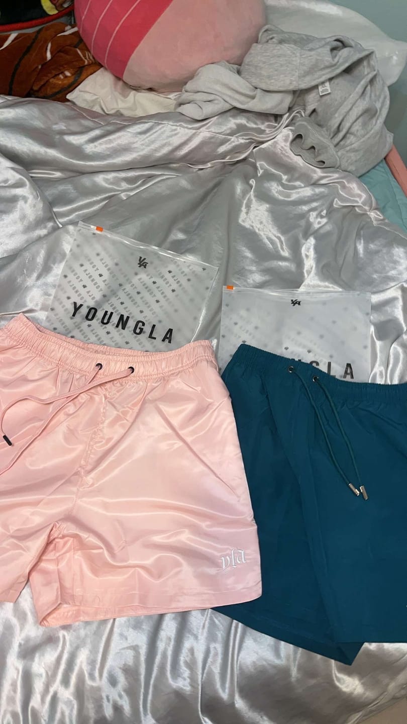 Customer photo review of 140 Frooty Swim Shorts