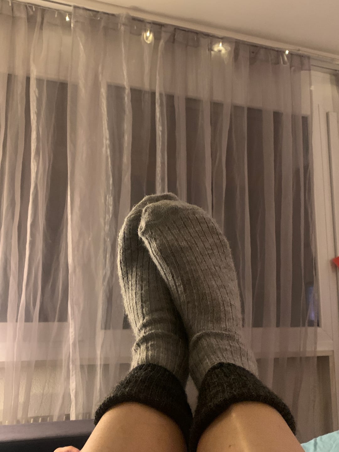Customer photo review of Alpaka Umschlagsocken
