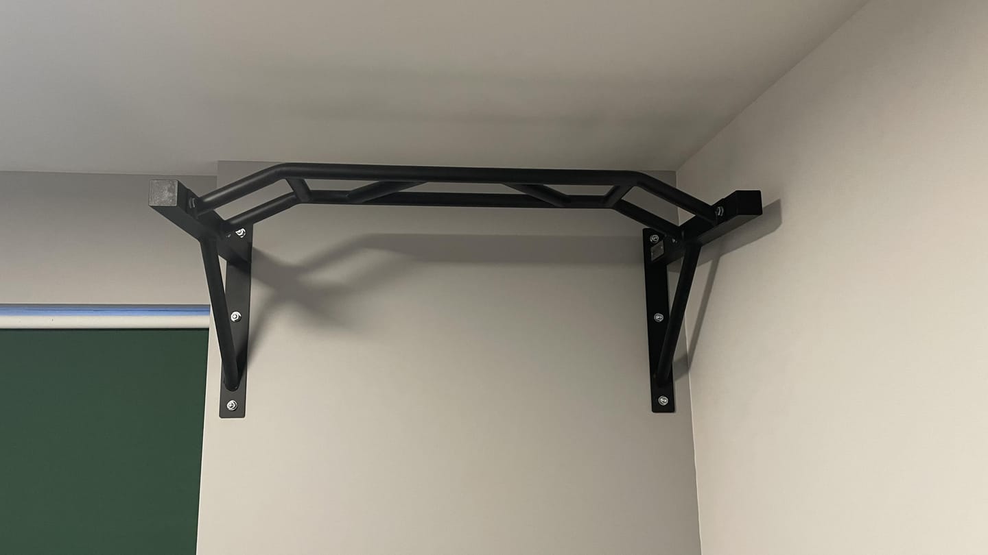 Customer photo review of Wall Mounted Pull Up Station