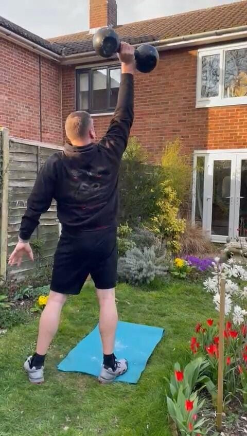Customer photo review of Circus Dumbbells 20-78KG