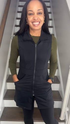 Customer photo review of Carefree Extra Long Vest