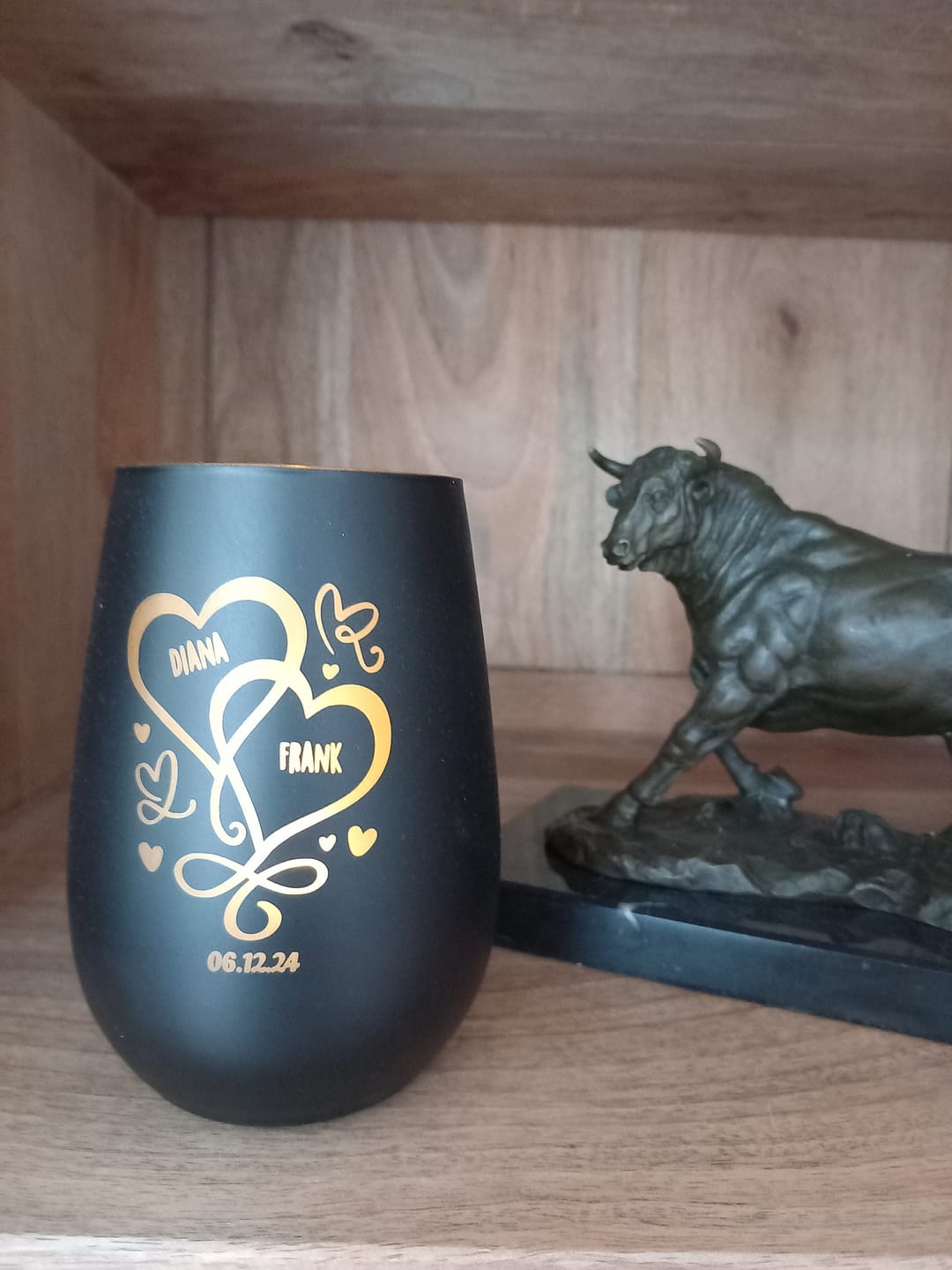 Customer photo review of Unsere Herzen - Paar-Windlicht