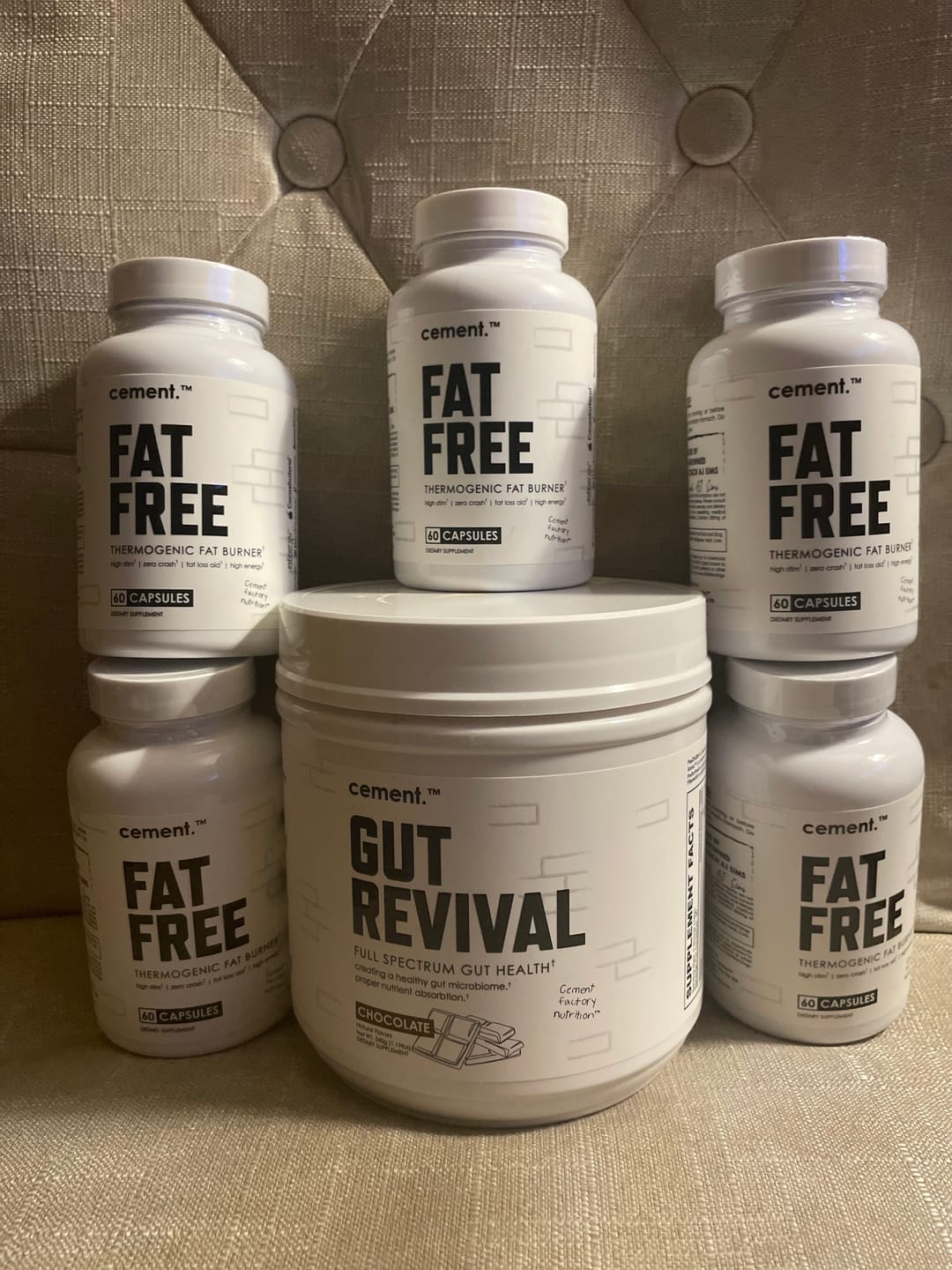Customer photo review of Cement Factory GUT REVIVAL Gut Health Formula - Chocolate