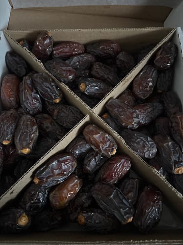 Customer photo review of Organic Premium Medjool Dates Box