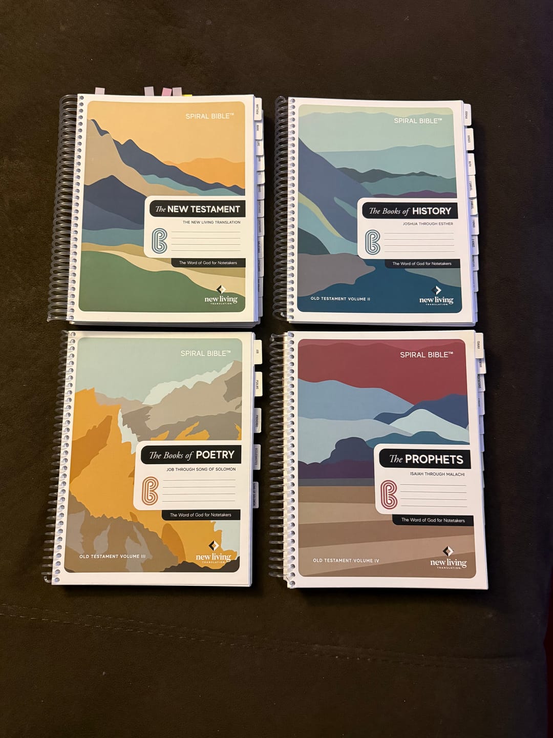 Customer photo review of Spiral Bible™ - NLT - Genesis - Deuteronomy (Softcover)