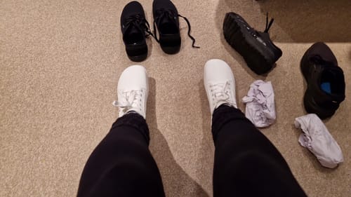 Customer photo review of Sage - Barefoot Shoes