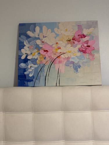 Customer review photo for COLORFUL PAINTING #CA125