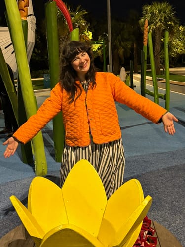Customer photo review of VERONA REVERSIBLE JACKET | CITRUS CHEX