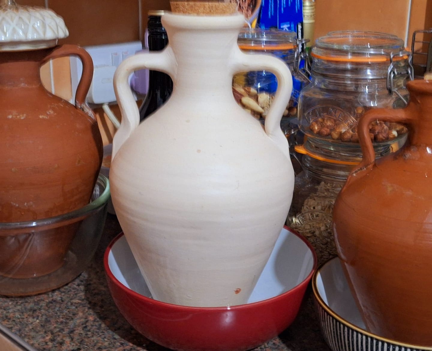 Customer photo review of Amphora, Urn, Pot For Water Purification, Detox, Conditioning And Energising
