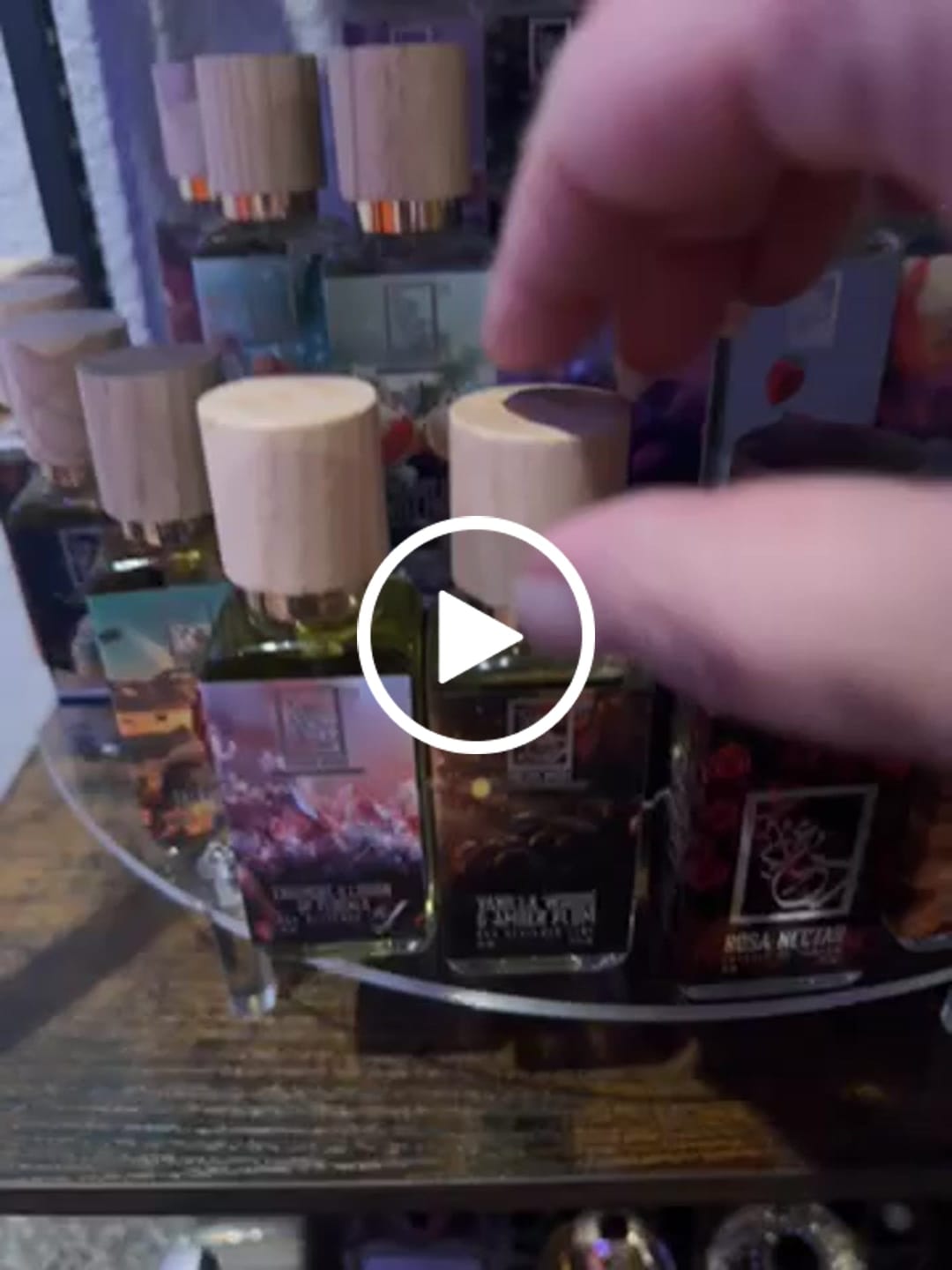 Customer video review of Vanilla Woods & Amber Plum
