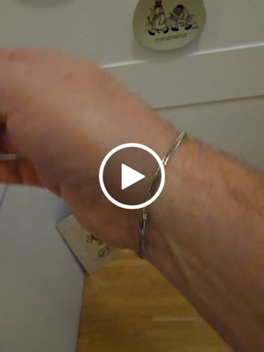Customer video review of CROSS BRACELET