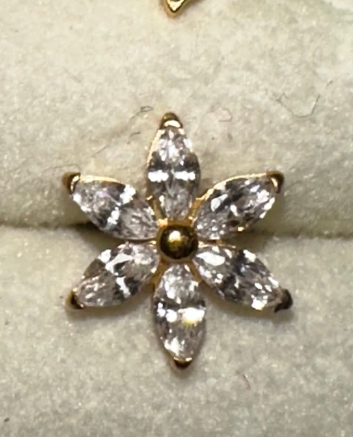 Customer photo review of Blossom Piercing | Titan