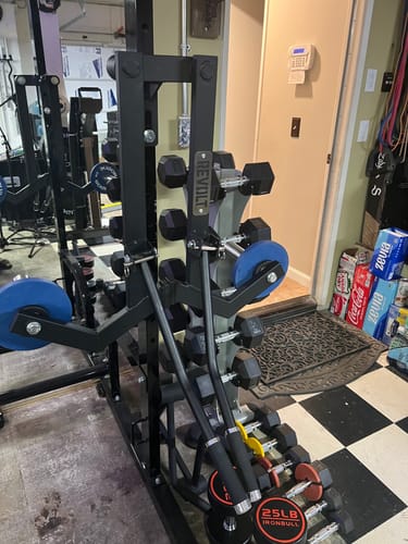 Customer photo review of Revolt Lateral Raise Attachment