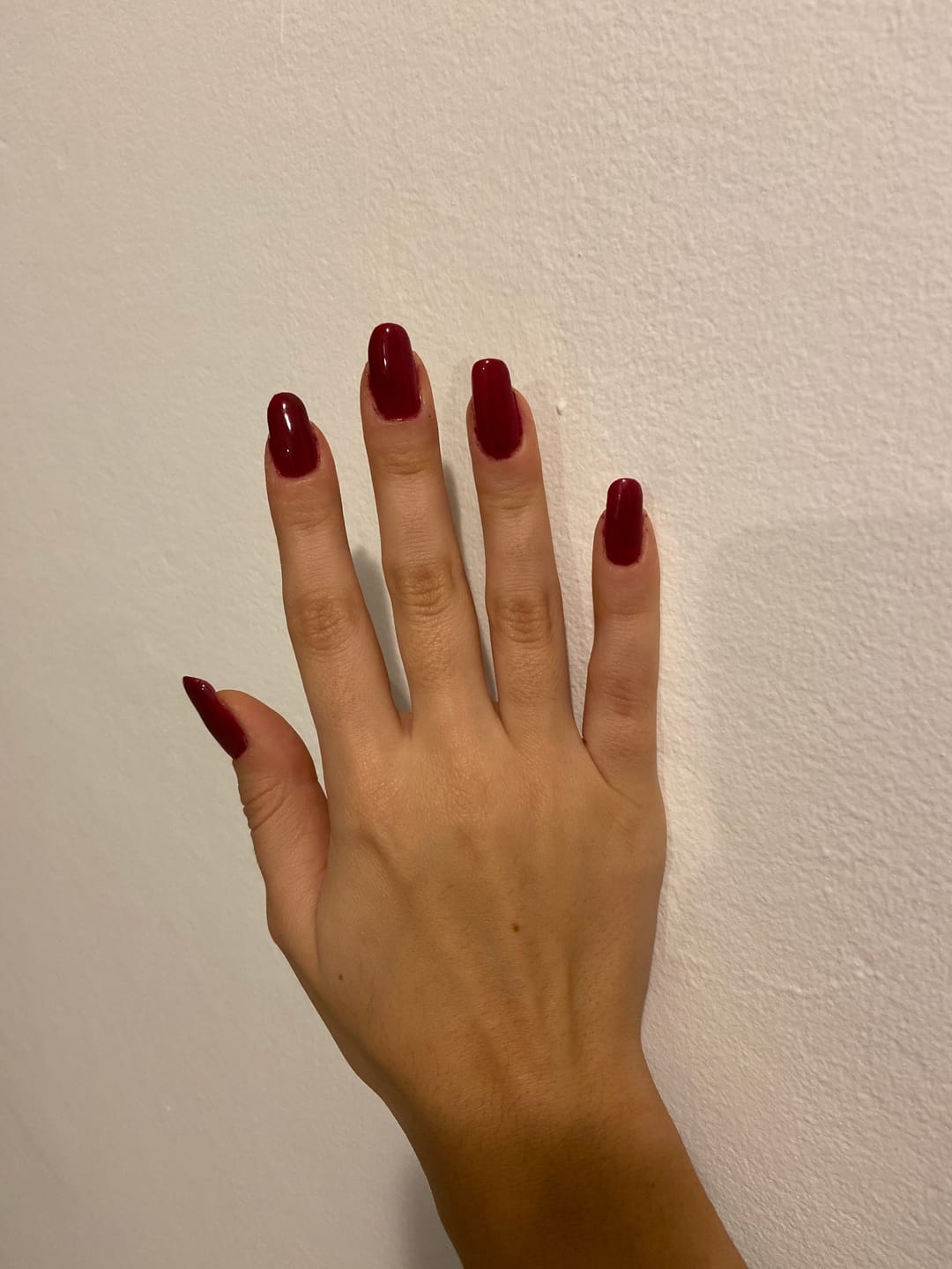 Customer photo review of Smalto Semipermanente LCI -  Rosso scuro