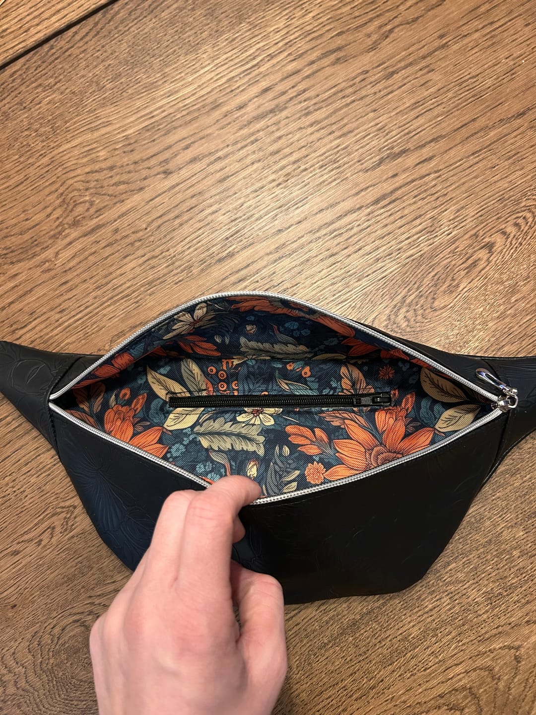 Customer photo review of Large and small Baileigh bag pattern