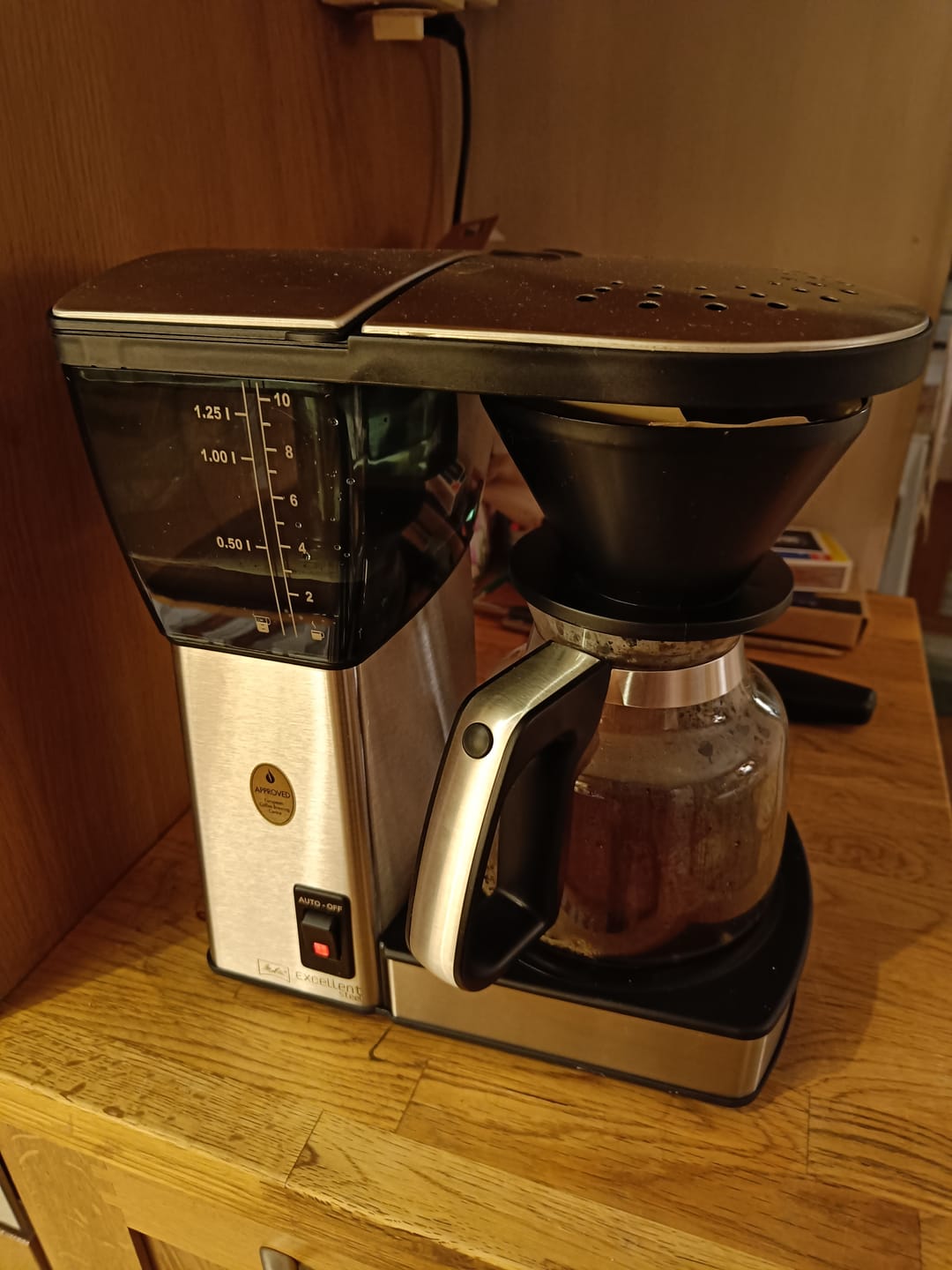 Customer photo review of Melitta Excellent Kaffebryggare 4.0 Steel