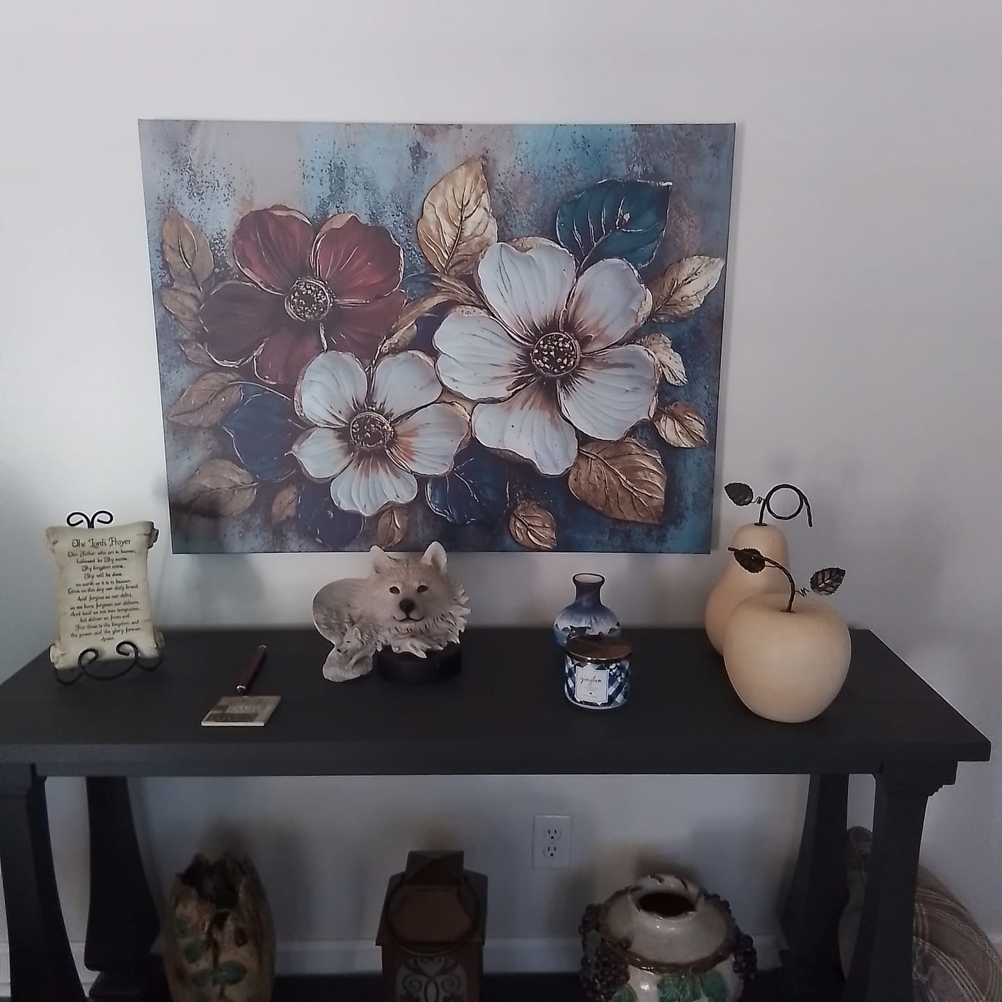 Customer photo review of Nature Wall Art: Floral Symphony V4