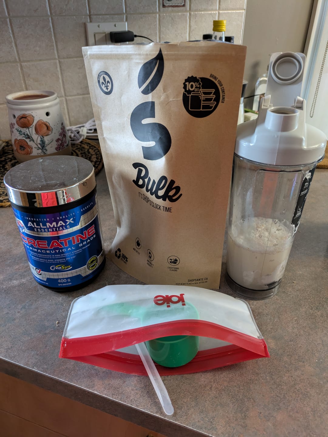Customer photo review of Allmax - Creatine Monohydrate