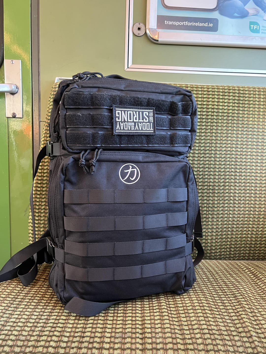 Customer photo review of Training Backpack 2.0, Black - Add Extra Patches