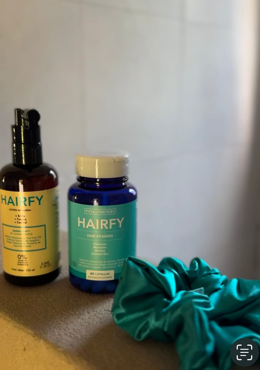 Customer photo review of Vitaminas Hairfy