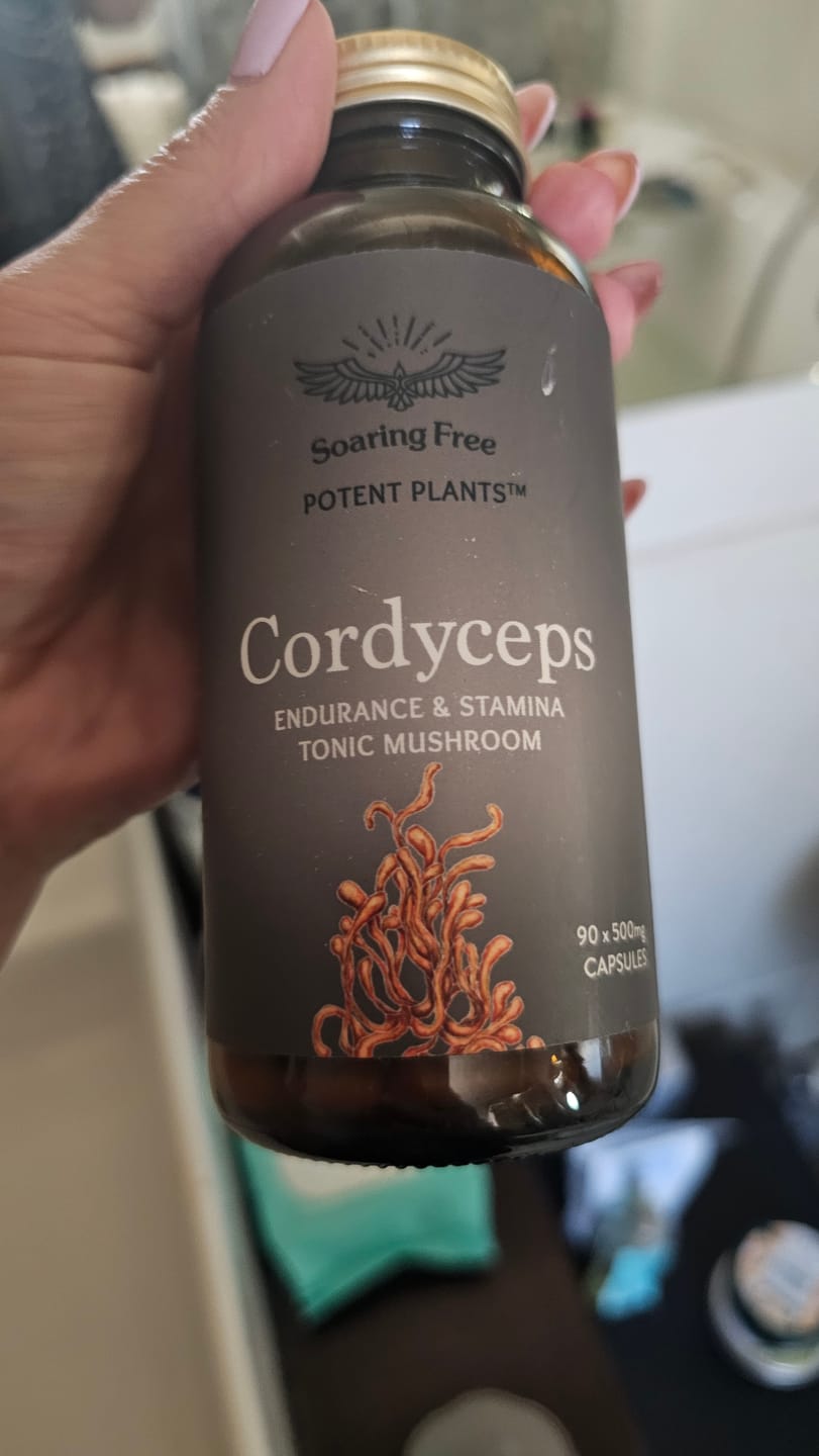 Customer photo review of Organic Cordyceps (Powder & Capsules)