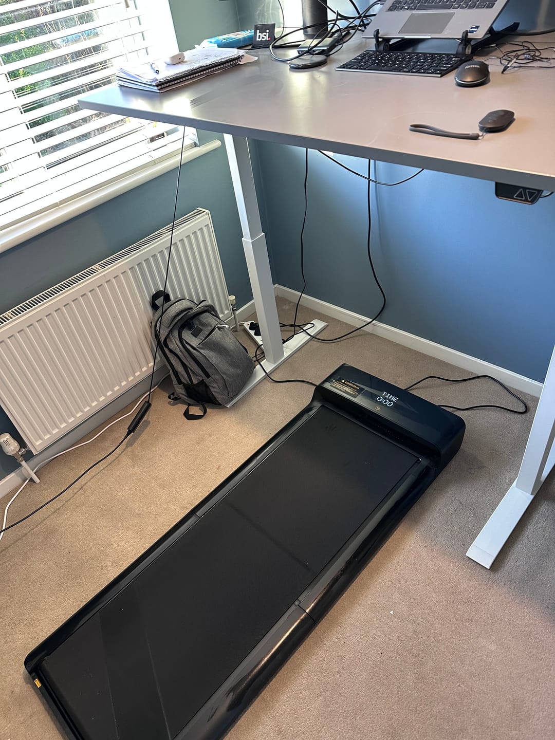 Customer photo review of WalkingPad A1 Pro Folding Under Desk Treadmill 3.72MPH 300lbs For UK