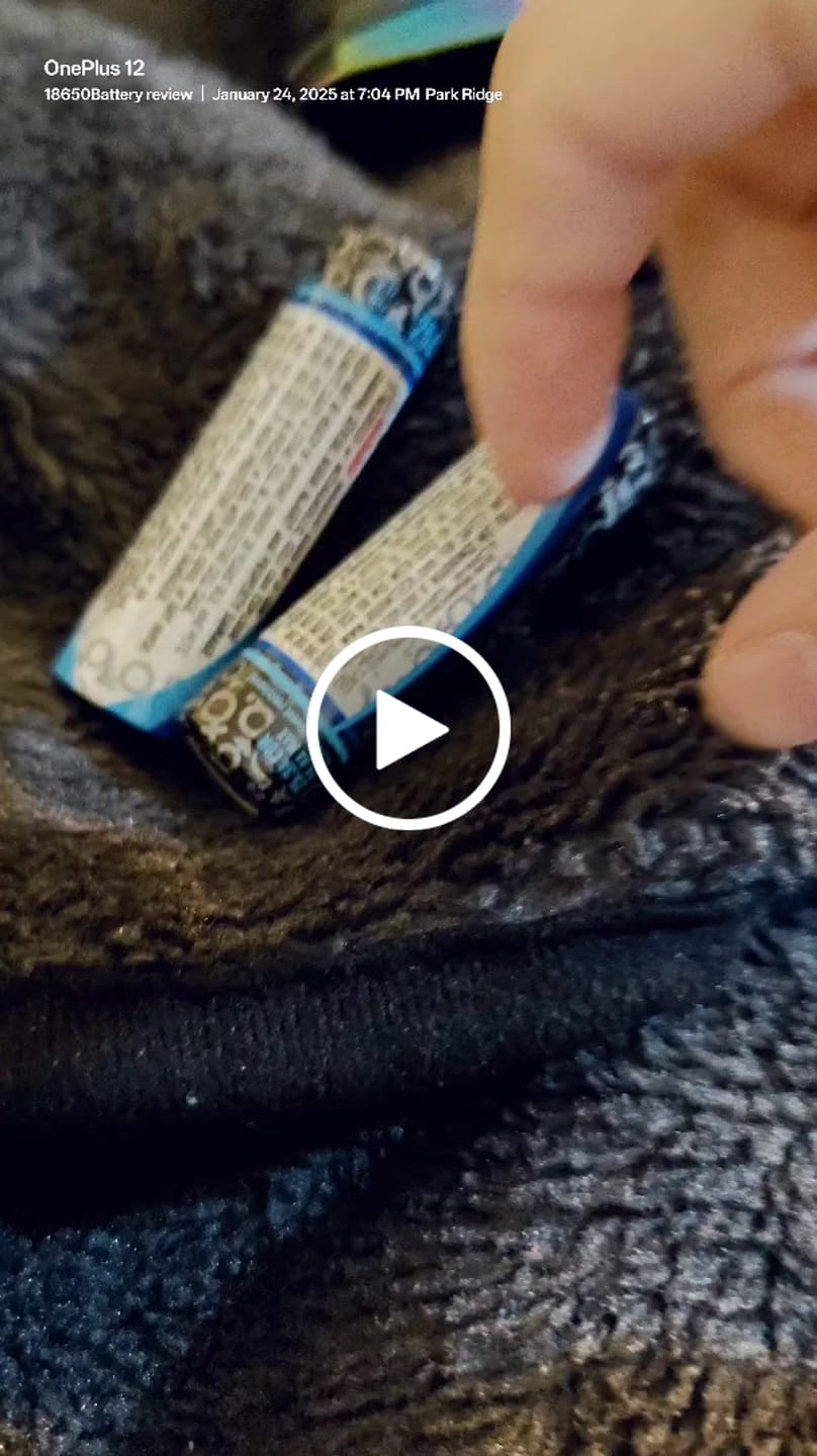 Customer video review of Hohm Tech Life V4 18650 3015mAh 22.1A Battery